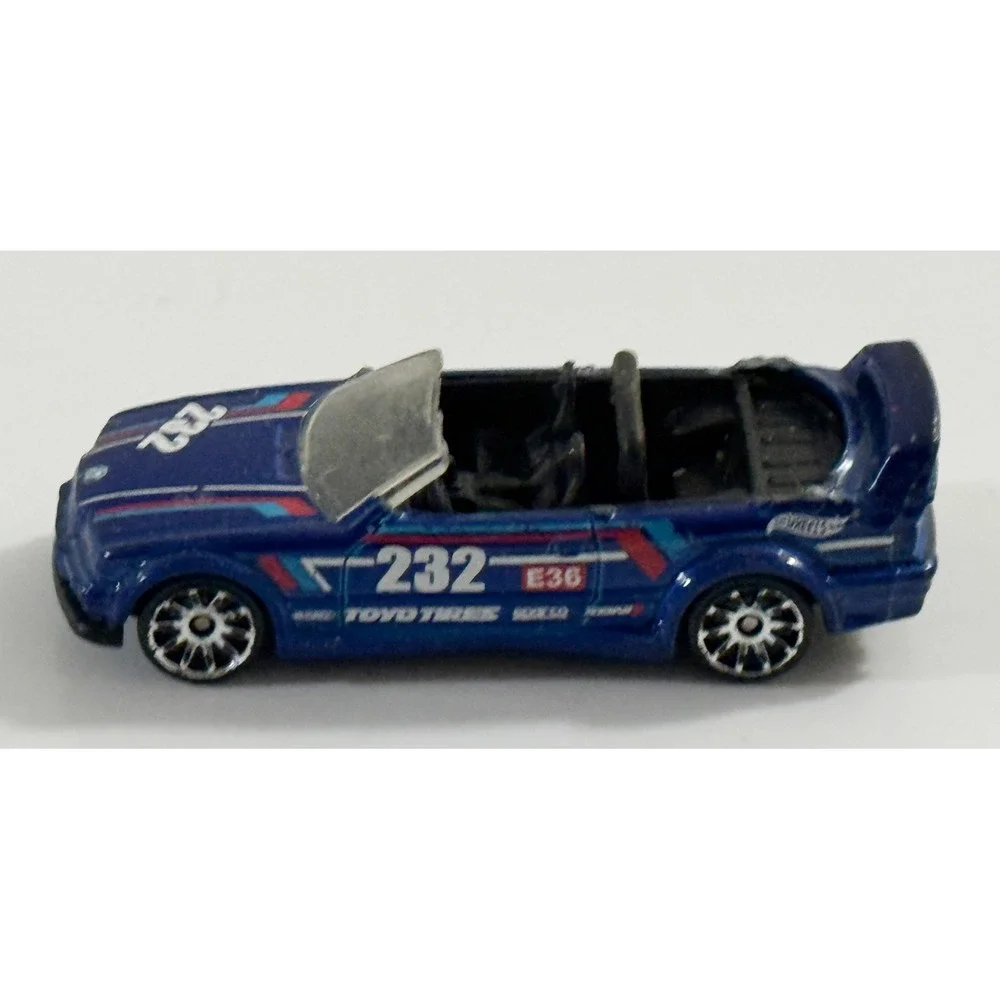 Hot Wheels BMW M3 GTR Kids 1:64 Blue 232‎ Toyo Tires Racing Diecast Car